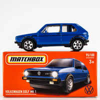 2024 Matchbox Power Grabs #95 1976 Volkswagen Golf MK1 DEEP BLUE | FSB