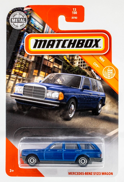 2020 Matchbox #13 Mercedes-Benz W123 Wagon SURF BLUE | FSC