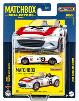 2022 Matchbox Collectors #18 2015 Mazda MX-5 Miata MATTE WHITE | FSC