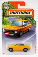 2019 Matchbox #7 '69 BMW 2002 COLORADO ORANGE | FSC