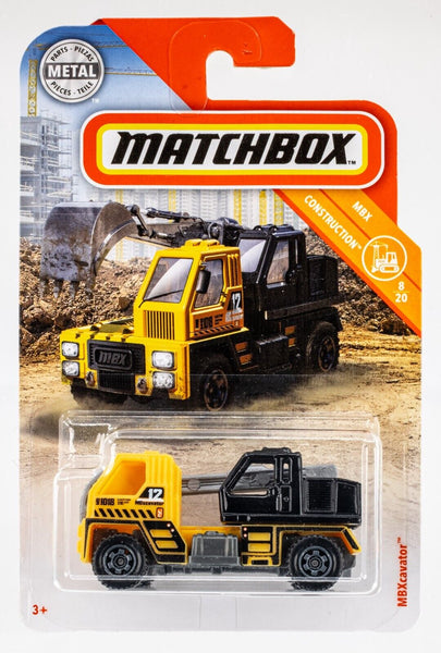 2019 Matchbox #25 MBXcavator YELLOW | BLACK | FSC