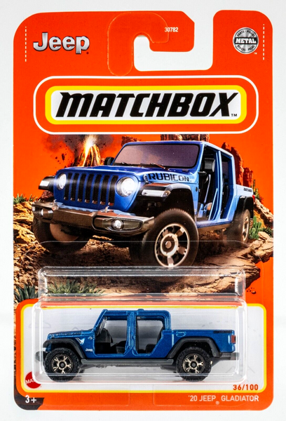 2021 Matchbox #36 '20 Jeep Gladiator HYDRO BLUE PEARL | FSC