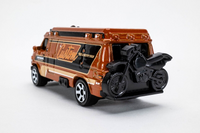 2018 Matchbox #102 '95 Custom Chevy Van COPPER | MOTORBIKE VARIANT | MINT