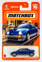 2023 Matchbox #3 1992 Mazda Autozam AZ-1 SIBERIA BLUE | FSC