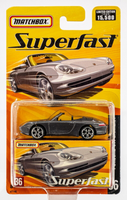 2005 Matchbox Superfast #36 Porsche 911 Carrera ATLAS GREY METALLIC | FSC