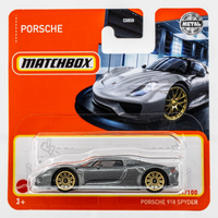 2022 Matchbox #31 Porsche 918 Spyder METEOR GREY METALLIC | FSSC