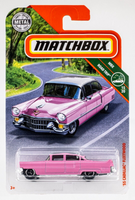 2019 Matchbox #11 '55 Cadillac Fleetwood ELVIS ROSE PINK | FSC