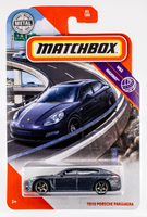 2020 Matchbox #85 2010 Porsche Panamera BASALT BLACK METALLIC | FSC