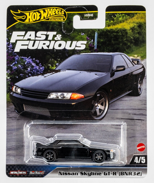 2024 Hot Wheels Fast & Furious #4 Nissan Skyline GT-R (BNR32) BLACK | FSC