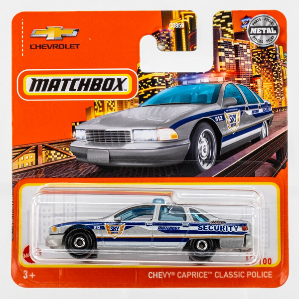 2022 Matchbox #67 Chevy Caprice Classic Police SILVER | FSSC