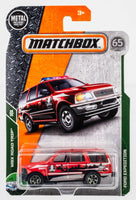 2018 Matchbox #110 Ford Expedition RED | NOR-CAL PINES | FSC