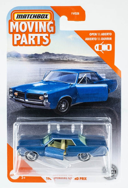 2020 Matchbox Moving Parts GBH32 1964 Pontiac Grand Prix ENSIGN BLUE | FSC