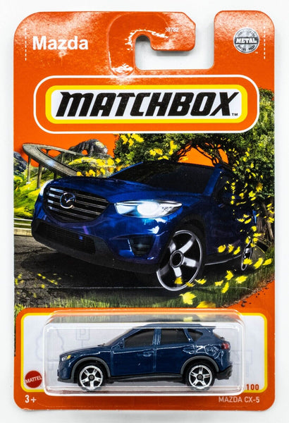 2022 Matchbox #57 Mazda CX-5 DEEP CRYSTAL BLUE MICA | FSC