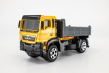 2018 Matchbox #31 MAN TGS Dump Truck LIGHT ORANGE | WITH SIDE TAMPOS | MINT