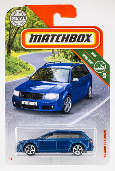 2019 Matchbox #16 '02 Audi RS6 Avant SEPANG BLUE PEARL EFFECT | FSC