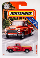 2019 Matchbox #92 '57 GMC Stepside RED | VINTAGE BICYCLES COASTER | FSC