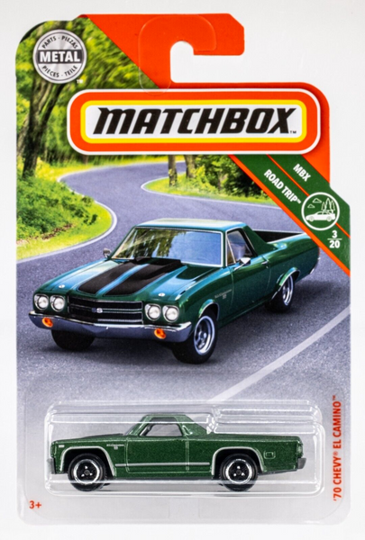 2019 Matchbox #20 '70 Chevy El Camino FOREST GREEN | FSC