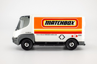 2018 Matchbox #6 '09 International eSTAR Electric Van WHITE | OXYGEN TANK |MINT