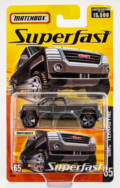 2005 Matchbox Superfast #65 GMC Terradyne GREY METALLIC | FSC