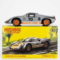 2023 Matchbox Collectors Porsche 910 GREY | EXCLUSIVE BOX ART | BOXED