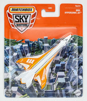 2021 Matchbox Sky Busters 68982 #16 MBX Hypersonic Jet WHITE | ORANGE | FSC