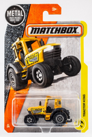 2017 Matchbox #37 Tractor King AMBER YELLOW | FSC