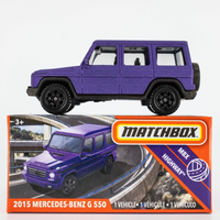 2020 Matchbox Power Grabs #49 2015 Mercedes-Benz G 550 MATTE PURPLE | FSB