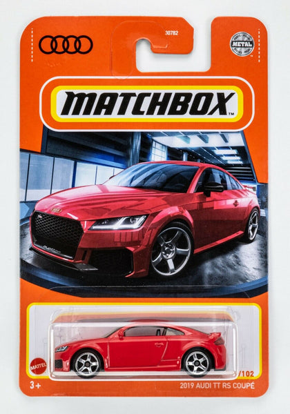 2022 Matchbox #49 2019 Audi TT RS Coupe TANGO RED | FSC