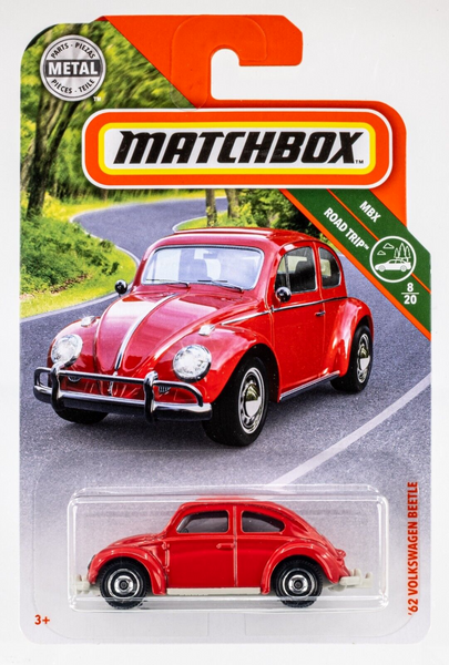 2019 Matchbox #12 '62 Volkswagen Beetle RUBY RED | FSC