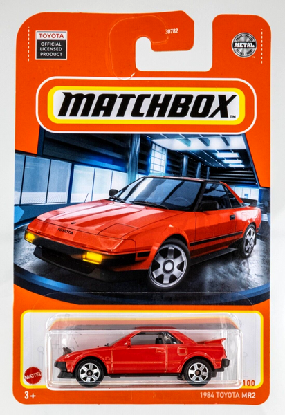 2022 Matchbox #16 1984 Toyota MR2 SUPER RED II | LIGHTS UP | RHD | FSC