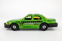 2012 Matchbox "Airport Ground Crew" 2006 Ford Crown Victoria Taxi GREEN | MINT