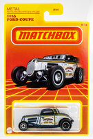 2020 Matchbox Target Retro #8 1933 Ford Coupe NAVY BLUE | SPEED SHOP | FSC