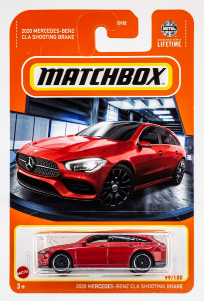 2024 Matchbox #99 2020 Mercedes-Benz CLA Shooting Brake PATAGONIA RED | FSC