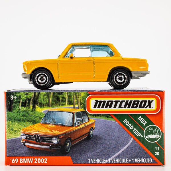 2019 Matchbox Power Grabs #7 '69 BMW 2002 COLORADO ORANGE | FSB