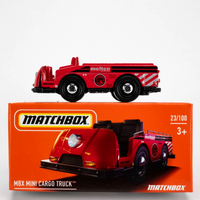 2021 Matchbox Power Grabs #23 MBX Mini Cargo Truck RED | MELTON | FSB