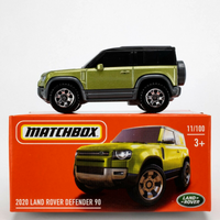 2021 Matchbox Power Grabs #11 2020 Land Rover Defender 90 PANGEA GREEN | FSB