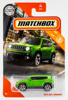 2020 Matchbox #1 2019 Jeep Renegade HYPER GREEN | FSC