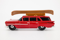 2017 Matchbox #1 '59 Chevy (Brookwood) Wagon ROMAN RED | MINT