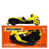 2022 Matchbox Power Grabs #90 Polaris Slingshot YELLOW | FSB