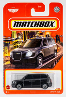 2021 Matchbox #46 LEVC TX Taxi BLACK METALLIC | FSC