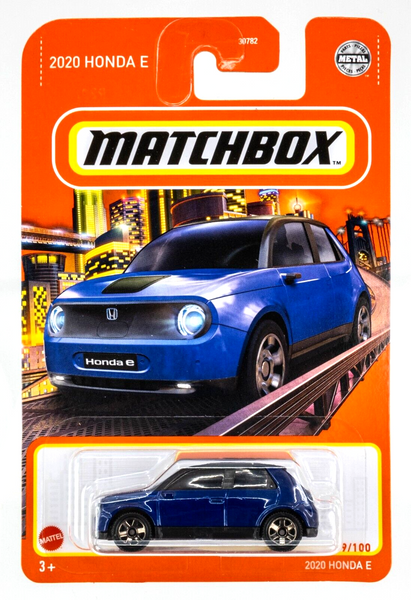 2022 Matchbox #79 2020 Honda E CRYSTAL BLUE | FSC