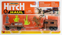 2021 Matchbox Hitch & Haul #6 MBX Rodeo | 1988 Jeep Wagoneer | GREY COWBOY