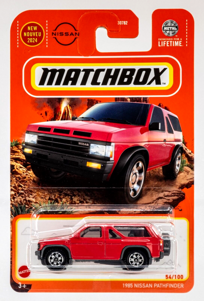 2024 Matchbox #54 1985 Nissan Pathfinder BRIGHT RED | FSC