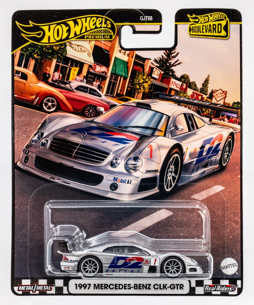 2024 Hot Wheels Boulevard JDJ27 1997 Mercedes-Benz CLK-GTR SILVER | FSC