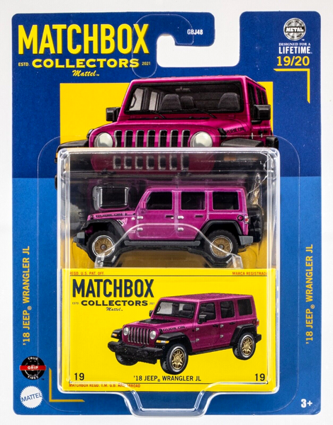 2024 Matchbox Collectors #19 '18 Jeep Wrangler JL TUSCADERO (PINK) | FSC