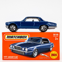 2024 Matchbox Power Grabs #58 1977 Jaguar XJ6C DARK BLUE | FSB