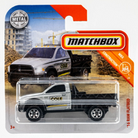 2019 Matchbox #24 '16 Ram 2500 Flatbed SILVER | COLE ARCHITECTURAL | FSSC