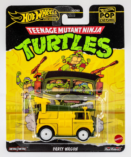 2024 Hot Wheels Pop Culture Party Wagon | TEENAGE MUTANT NINJA TURTLES | FSC