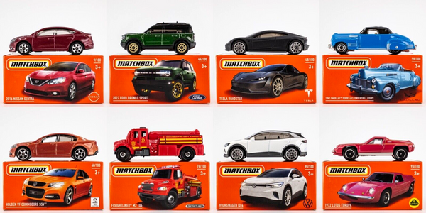 2024 Matchbox Power Grabs Mix 7 | All 8 Vehicles | Holden | Bronco Sport | FSB