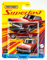 2020 Matchbox Superfast #14 1964 Pontiac Grand Prix GRENADIER RED | FSC